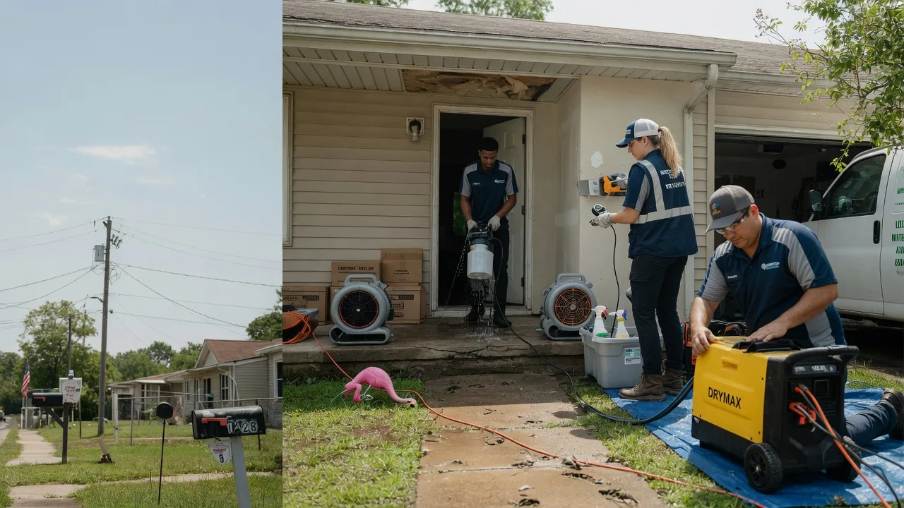 Storm Damage Water Removal in Bloomington Springs, TN near me